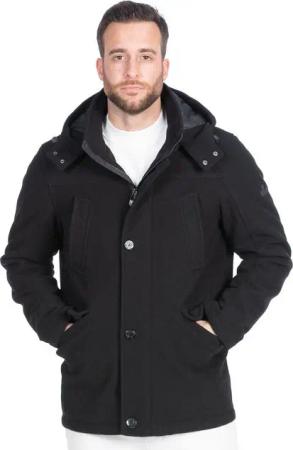 New Canadian Winterjacke New Canadian Jacke im Wool-Look 52 (1-St)