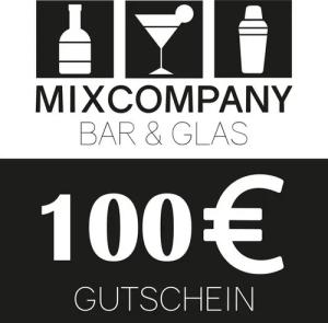 Mixcompany Gläser-Set Mixcompany Geschenkgutschein Gutschein 100-