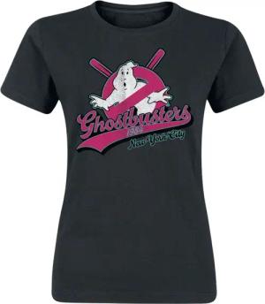 Ghostbusters T-Shirt - New York City - L bis XL - für Damen - Größe XL - schwarz - Lizenzierter Fanartikel