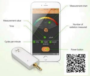 Smart Ft Lab Sensor Geigerzähler Strahlenmessgerät für Handy mit APP für Android, (1-St)