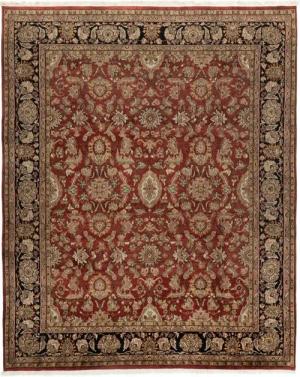 Nain Trading Orientteppich Indo Sarough 241x303 Handgeknüpfter Orientteppich, rechteckig, Höhe: 15 mm