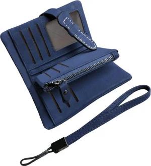 AOXONEL Geldbörse Stilvoll und Vielseitig (Vintage-Geldbörse für Damen, Damen-Geldbörse mit RFID-Schutz), mit Langlebiges Leder, großzügige Kapazität, kompakte Größe