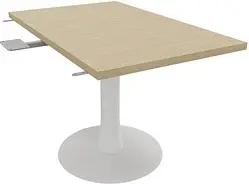 Quadrifoglio Verbindungsplatte Idea+ eiche, weiß rechteckig 70,0 x 110,0 x 74,0 cm