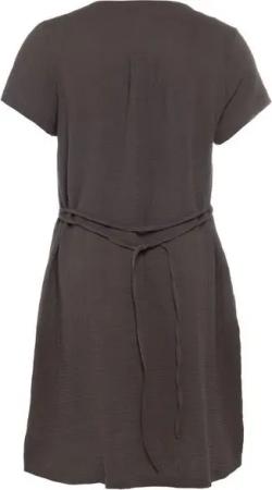 Knit Factory Strickkleid Knit Factory Indy Kleid M Glatt Anthrazit Kleid Strickkleid Sommer Kleid