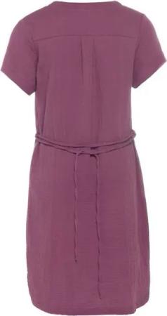 Knit Factory Strickkleid Knit Factory Indy Kleid S Glatt Lila Kleid Strickkleid Sommer Kleid