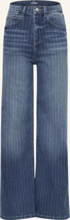 s.Oliver RED Jeans Straight Fit mit Glitzergarn