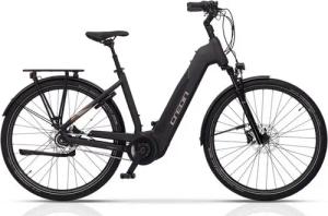 Airtracks E-Bike Cityrad 28" E-Bike Damen City Bike MOTIVE TF 1.7 BOSCH ACTIVE LINE PLUS, 7 Gang SHIMANO NEXUS 7 Schaltwerk, Nabenschaltung, Mittelmotor, 400 Wh, WAVE Trekking Fahrrad Teiefeinsteiger Low Step 46 50 56cm - Mod. 2025