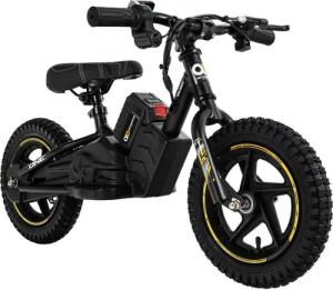 Actionbikes Motors Laufrad Kinder 250 W Elektrolaufrad Balance Bike - 3 Geschwindigkeitsstufen 12 Zoll, herausnehmbarer Lithium-Ionen-Akku - Scheibenbremsen hinten