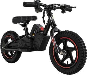 Actionbikes Motors Laufrad Kinder 250 W Elektrolaufrad Balance Bike - 3 Geschwindigkeitsstufen 12 Zoll, herausnehmbarer Lithium-Ionen-Akku - Scheibenbremsen hinten