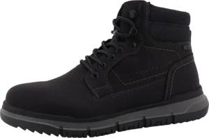 TOM TAILOR Winterboots, Winterstiefelette, Schnürboots mit Innenreißverschluss