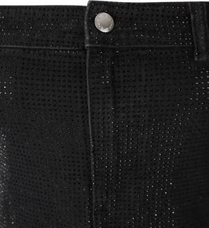 Alexander Wang - Mini Glitter Dress - Größe UK 2 - schwarz