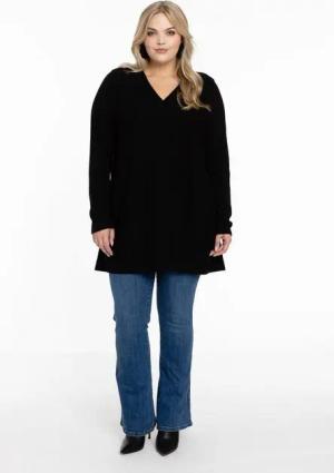 YOEK Longpullover Damen Pullover Große Größen