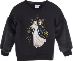 Disney Frozen Sweatshirt Eiskönigin Anna & Elsa Pullover langarm Pulli Oberteil, leichtes Innenfutter