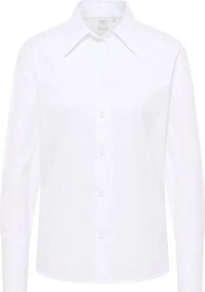 Signature Shirt Bluse in weiß unifarben