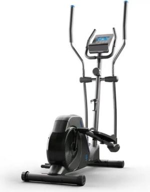 Capital Sports Crosstrainer Helios Crosstrainer Heimtrainer (Trainingscomputer mit 24 Programmen), Standfahrrad Hometrainer Cardio Trainingsgerät Ausdauertraining Fitnes