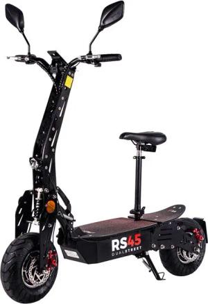 eFlux E-Scooter RS45 Elektro Roller mit Straßenzulassung klappbar, 2000,00 W, 45 km/h, (1 tlg), Scooter - bis 50 km Reichweite - Lithium-Ionen Akku - Allrad