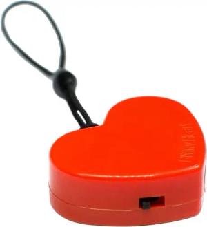 Save Lives Now LED Blinklicht Blinky LED Heart Red