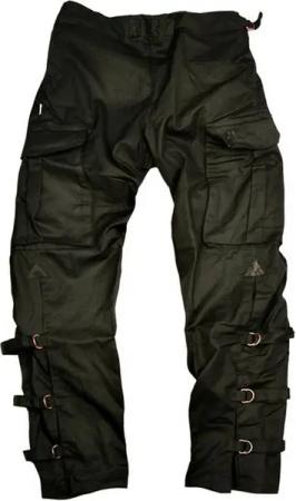 Outbacker Cargohose Wetterfeste Überzieh Outdoor-Hosen für die Jagd, Motorrad in braun und