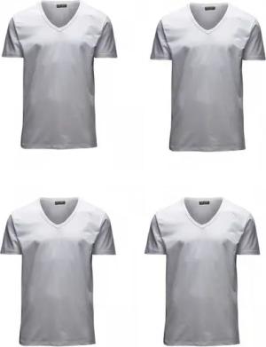 Jack & Jones T-Shirt 4er Pack Jack & Jones Herren T-Shirt (4-tlg) mit Stretch