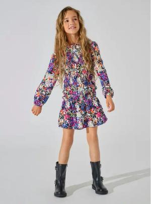 Kids ONLY Kleid für den Alltag Luva 15330560 Bunt Loose Fit