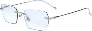PACIEA Lesebrille Damen Herren Randlos Ultraleicht Anti Blaulicht Ultradünn Mode