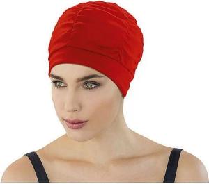 Fashy Badekappe Badehaube Badekappe Damen Bademütze Bademode Rot Fashy 3403-40