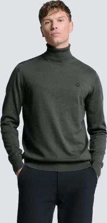NO EXCESS Rundhalspullover "No Excess Rollkragenpullover"