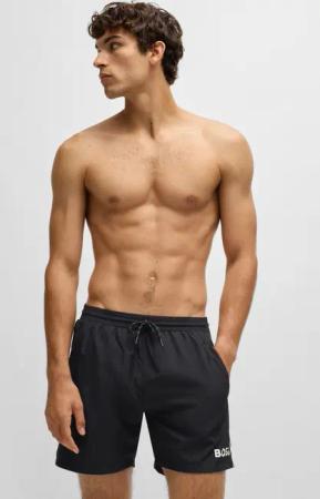 BOSS Badeshorts "Starfish", mit Kontraststreifen