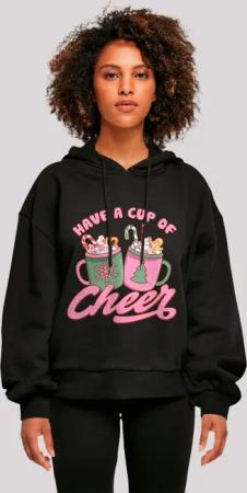 F4NT4STIC Kapuzenpullover "Have a Cup of Cheer Weihnachten Holiday", Premium Qualität, Christmas Collection