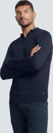 NO EXCESS Rundhalspullover "No Excess Polokragen-Pullover"