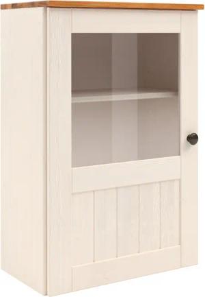 Home affaire Hängeschrank "Alby2", Mit Metallgriffen und Glastüren, Breite 50 cm