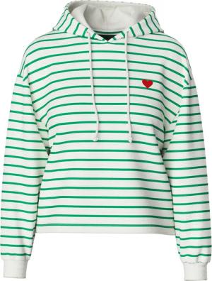 pieces Kapuzensweatshirt "PCCHILLI LS HOODIE STRIPES EMB NOOS BC"
