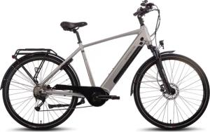 SAXONETTE E-Bike "Saxonette Deluxe Sport (Diamant)", 9 Gang, Shimano, Alivio, Mittelmotor 250 W, Pedelec, Elektrofahrrad für Damen u. Herren