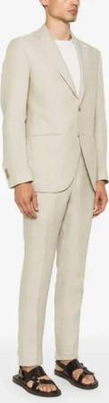 Luigi Bianchi - Light Beige Dress Suit - Größe 50 - beige
