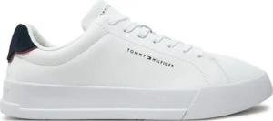 Tommy Hilfiger Sneakers Th Court Lth Detail Ess FM0FM05367 Weiß