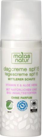 Matas Beauty Natur Tagescreme LSF 15