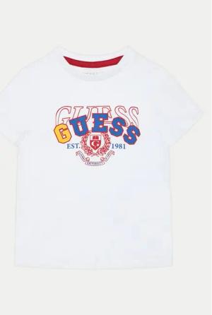 Guess T-Shirt N5RI00 K8HM4 Weiß Regular Fit