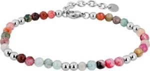 AKZENT Armband Willow Edelstahl & Natursteinen, 17 + 3 cm, verschiedene (Einzeln)