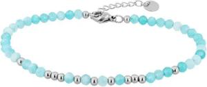 AKZENT Armband Willow Edelstahl & Natursteinen, 17 + 3 cm, verschiedene (Einzeln)
