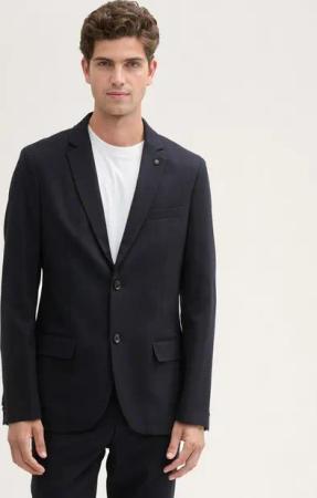 TOM TAILOR Sakko Sakko mit Stretch-Anteil