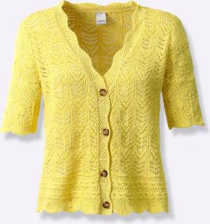 Ajourstrickjacke