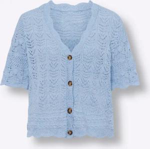 Ajourstrickjacke