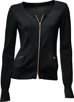 Feinstrickjacke