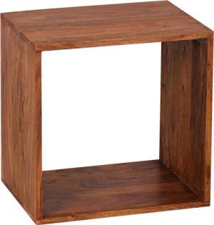 Beistelltisch natur Echtholz B/H/T: ca. 43,5x43,5x33 cm