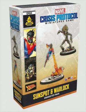Asmodee Spiel Marvel Crisis Protocol - Sunspot & Warlock