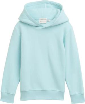 TOM TAILOR Jungen Oversized Hoodie mit Rückenprint, blau, Uni, Gr. 128/134