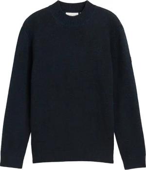 TOM TAILOR Herren Strickpullover mit Stehkragen, blau, Meliert, Gr. XXL