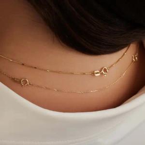 Isabel Bernard Halskette - Rivoli Nicole 585 Gold Halskettenverlängerung - Gr. unisize - in Gold - für Damen