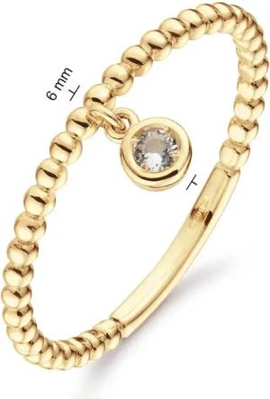 Jackie Gold Ring - Ring - Gr. 52 - in Gold - für Damen
