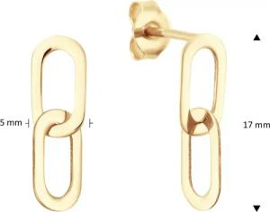 Jackie Gold Ohrringe - Cannaregio 585 Gold Ohrhänger - Gr. unisize - in Gold - für Damen